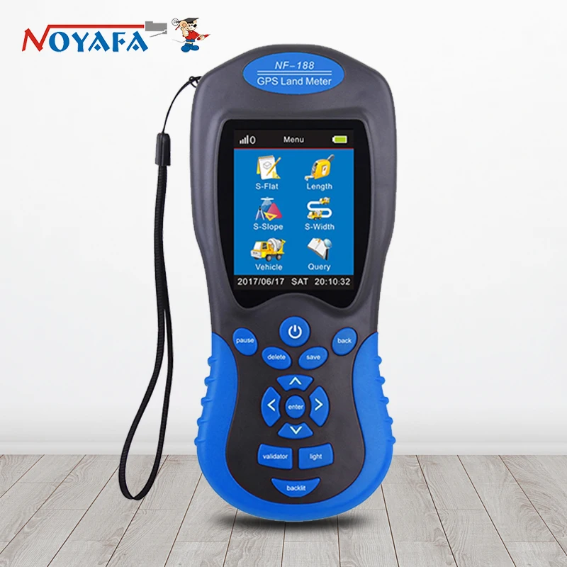 GPS Land area meter measure device with USB Navigation Track Calculation Meter For Farm Land Mapping Network tool Noyafa NF-188