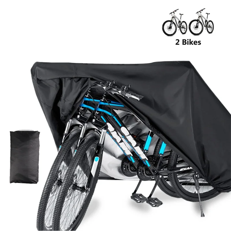 Multipurpose Bicycles Plus Size Cover, All Weather Outdoor Protective Sleeve Cycling Snow, Rain, Dust, Waterproof UV Covers Tent