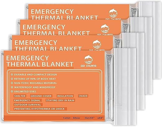 Mylar Thermal Blankets vs. Coghlan's Emergency Blanket: A Comparison