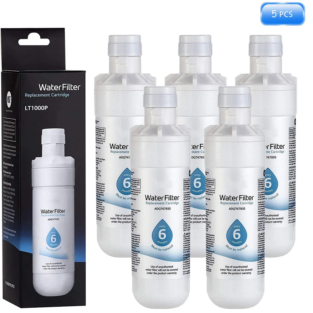 Replace Refrigerator Water Filter For LG LT1000P, ADQ74793501, ADQ74793502, MDJ64844601, Kenmore 46-9980, 9980