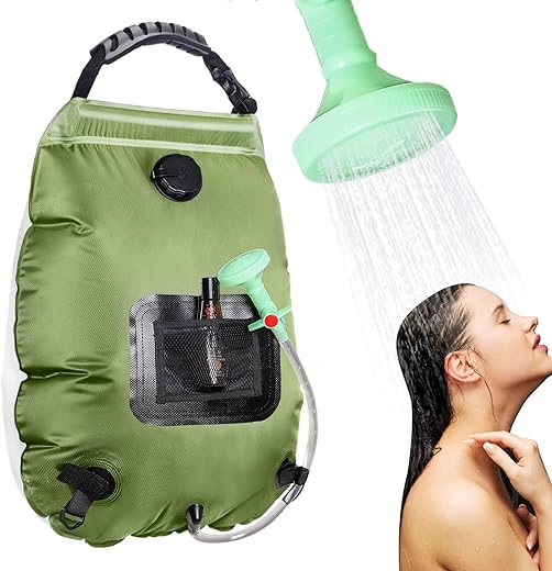 5 Gal Solar Portable Camping Shower