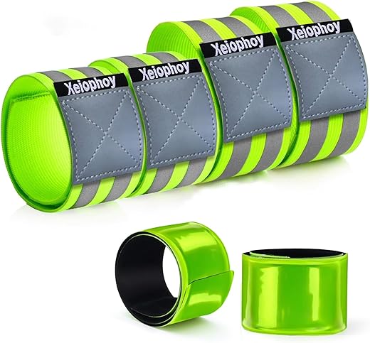 6 PCS Adjustable Reflective Bands