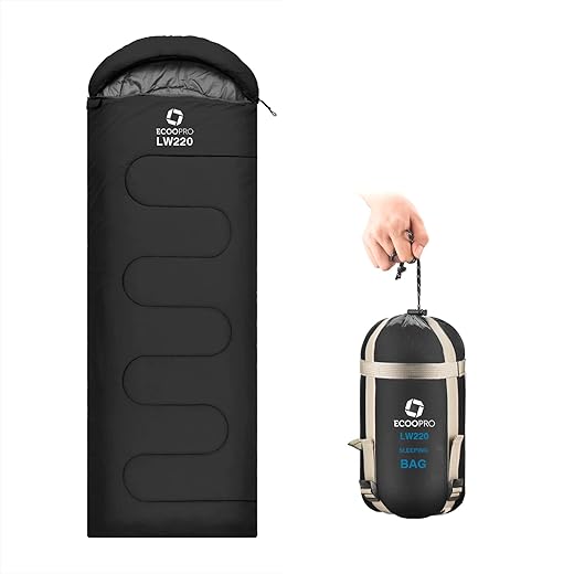 ECOOPRO Portable Warm Weather Sleeping Bag