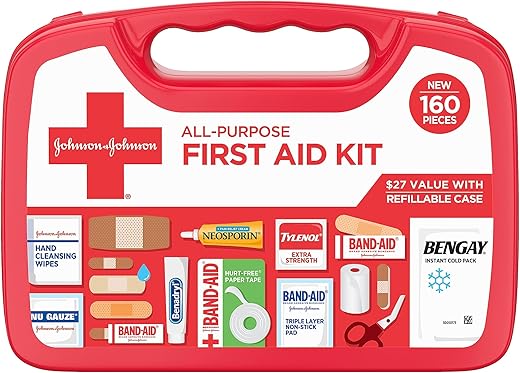 Johnson & Johnson Compact First Aid Kit