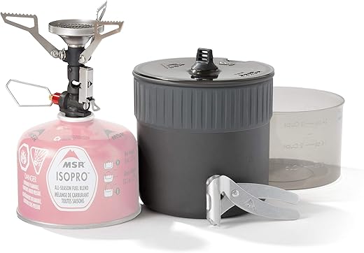 MSR PocketRocket Deluxe Ultralight Camping and Backpacking Stove Kit