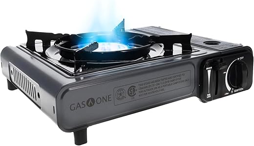 Portable Butane Camping Stove with Case