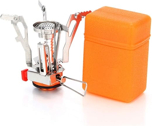 Portable Camping Stove with Piezo Ignition