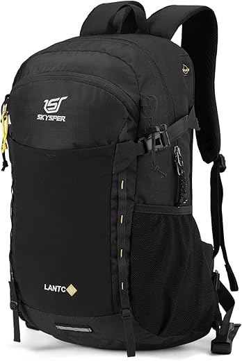 SKYSPER Hiking Daypack 30L Camping Backpack, Day Packs for Men Women Travel Outdoor Camp