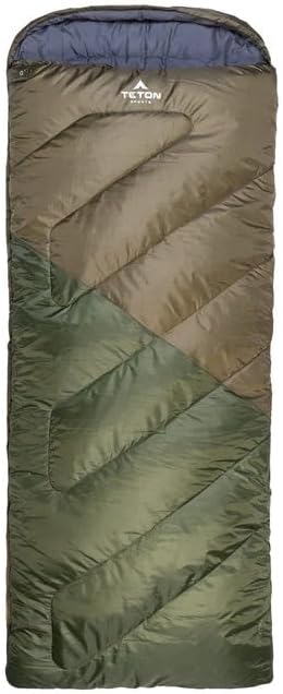 TETON Celsius Regular, -25, 20, 0 Degree Sleeping Bags, All Weather Bags for Adults and Kids Camping Made Easy and Warm Compression Sack Included