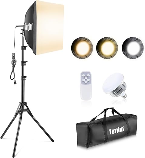 Torjim 16'' Softbox Lighting Kit