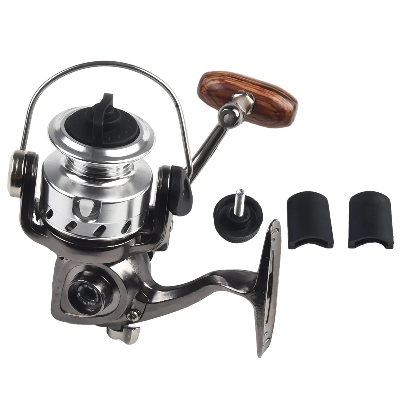 Compact Fishing Reel, Enhanced Cutting Tolerances, Gear Support System, Perfect for Tiny Fish Tackle, Easy to Handle